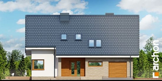 Проект дома Дом в герминии 2 - 3 С мансардным этажом дома в Киеве