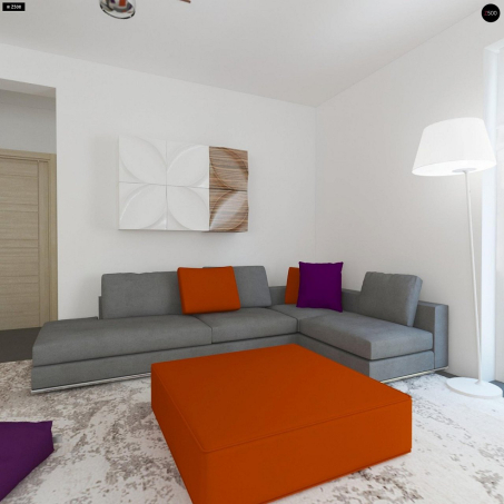 Проект дома U204 GP - 9 Одноэтажные дома в Киеве