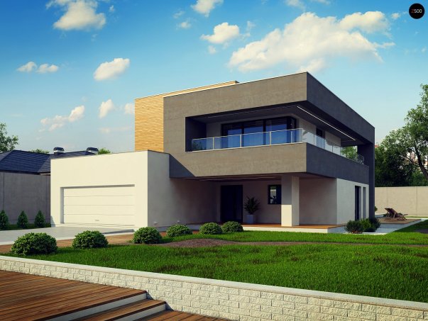 Проект дома Ux108 - 12 Двухэтажные дома в Киеве