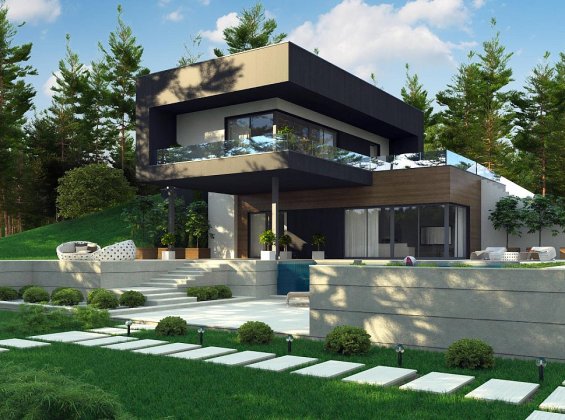 Проект дома Ux97