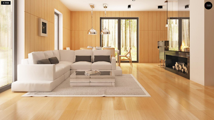 Проект дома Ux40 - 3 С мансардным этажом дома в Киеве