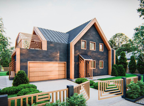 Проект дома U555