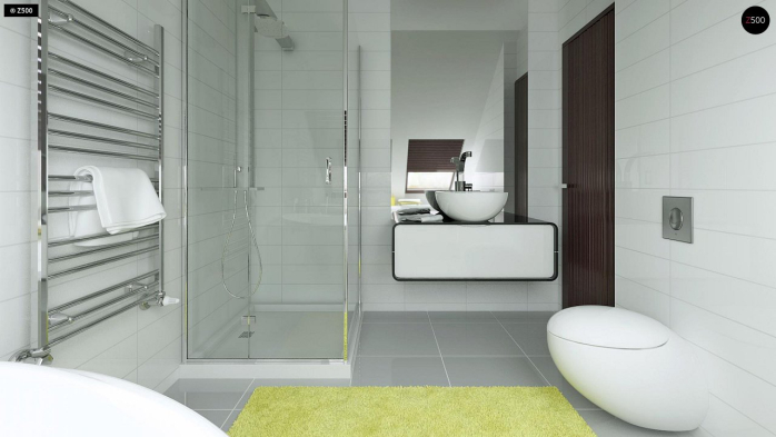 Проект дома U101 - 14 С мансардным этажом дома в Киеве