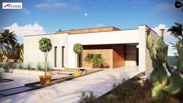 Проект дома Ux208 - 1 Одноэтажные дома в Киеве