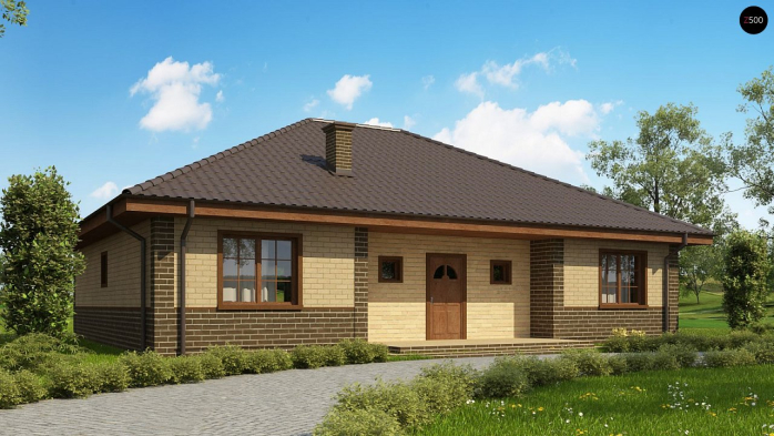 Проект дома U10 k - 1 Одноэтажные дома в Киеве