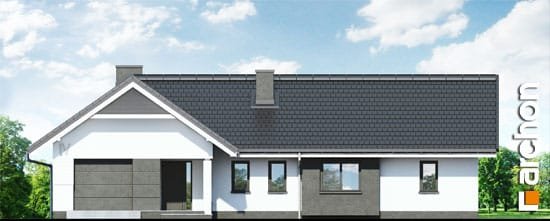 Проект дома Дом в бонсай - 3 Одноэтажные дома в Киеве