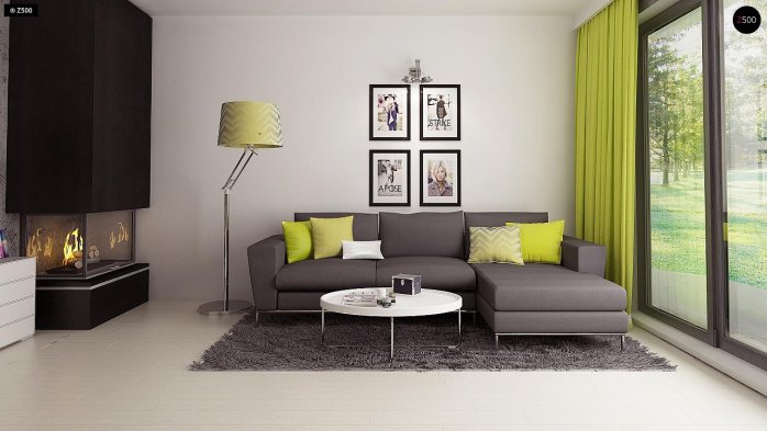 Проект дома U174 - 5 С мансардным этажом дома в Киеве