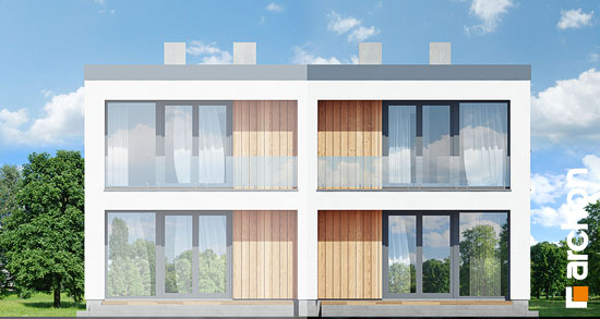 Проект дома Дом в тунбергиях 4 (б) - 6 Двухэтажные дома в Киеве