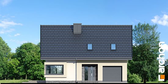 Проект дома Дом в изопируме - 3 С мансардным этажом дома в Киеве