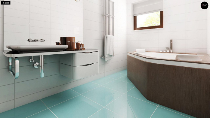 Проект дома U12 P GP - 12 С мансардным этажом дома в Киеве