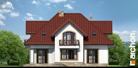 Проект дома Дом в мирабелле 2 вер.2 - 6 С мансардным этажом дома в Киеве