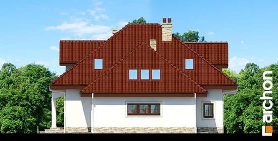 Проект дома Дом в чубушнике вер.2 - 4 С мансардным этажом дома в Киеве