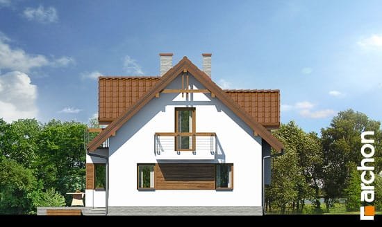 Проект дома Дом в майоране 2 (Н) вер.2 - 4 С мансардным этажом дома в Киеве