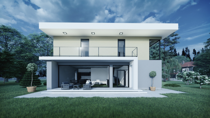 Проєкт будинку DBT 201 - Двоповерхові дома у Києві