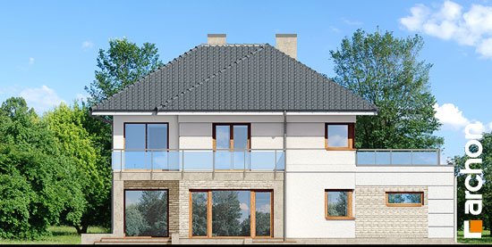 Проект дома Вилла Элиза 2 - 4 Двухэтажные дома в Киеве