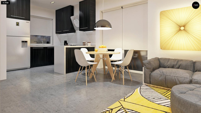 Проект дома U297 GF - 8 Двухэтажные дома в Киеве