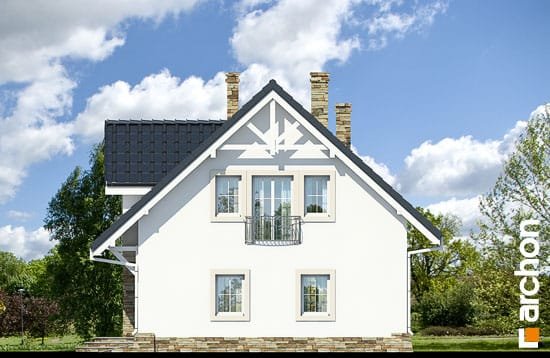 Проект дома Дом в люцерне 2 вер.2 - 4 С мансардным этажом дома в Киеве