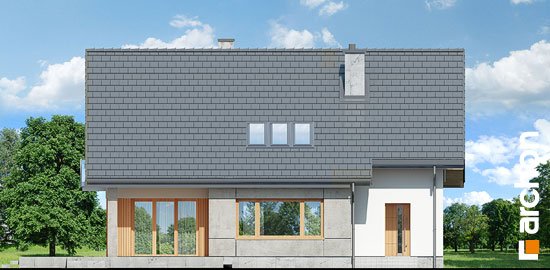 Проект дома Дом в аурорах 5 - 6 С мансардным этажом дома в Киеве