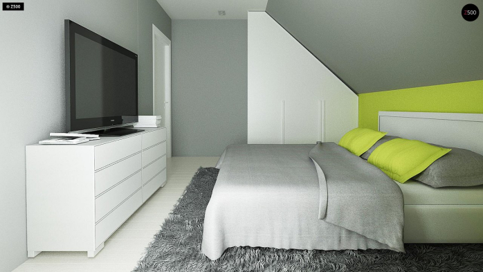 Проект дома U174 - 11 С мансардным этажом дома в Киеве