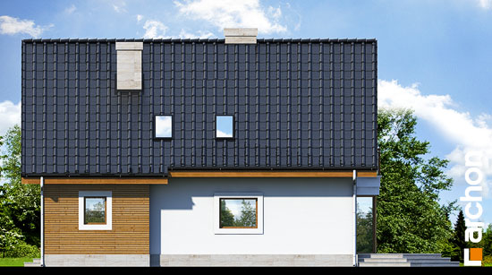 Проект дома Дом в бархатцах 2 (Н) вер.2 - 6 С мансардным этажом дома в Киеве