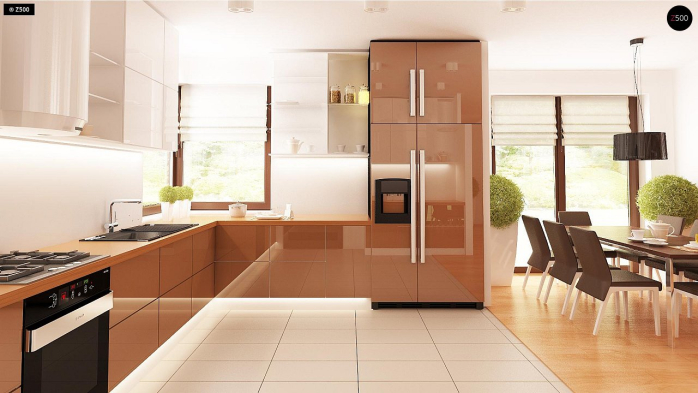 Проект дома U281 - 10 Одноэтажные дома в Киеве