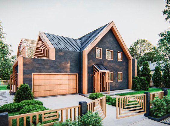 Проект дома U555