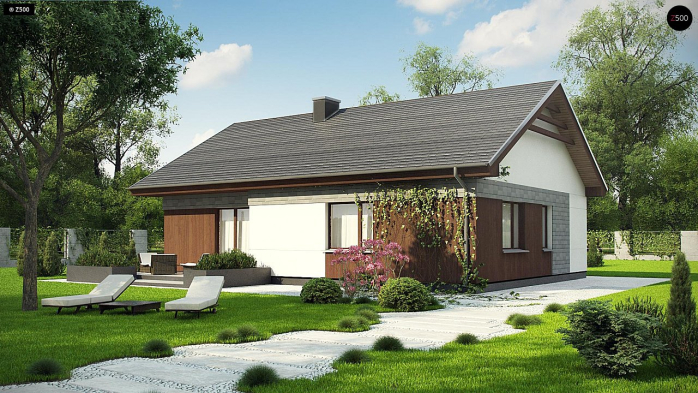 Проект дома U334 - 1 Одноэтажные дома в Киеве
