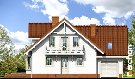 Проект дома Дом в рододендронах 5 вер.2 - 3 С мансардным этажом дома в Киеве