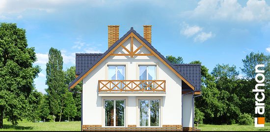 Проект дома Дом в горошке 2 вер.3 - 5 С мансардным этажом дома в Киеве