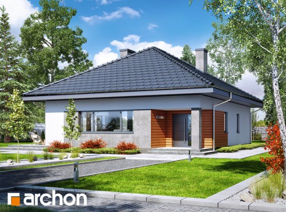 Проект дома Дом в сирени 2 (В)