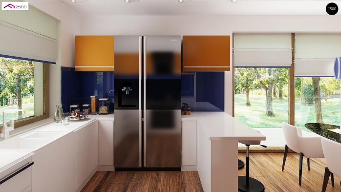 Проект дома U308 - 14 Одноэтажные дома в Киеве