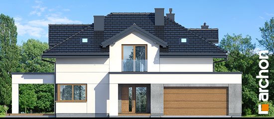 Проект дома Вилла Миранда 9 (Г2) - 3 С мансардным этажом дома в Киеве