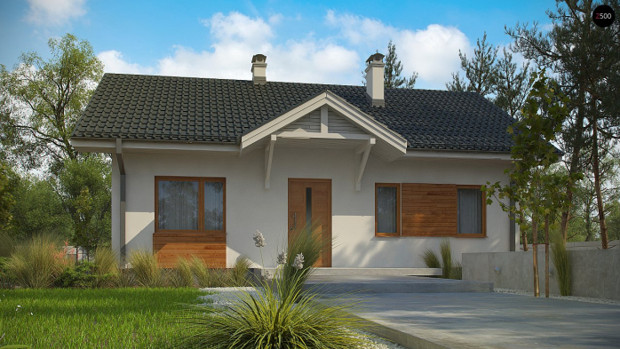 Проект дома U308 - 7 Одноэтажные дома в Киеве
