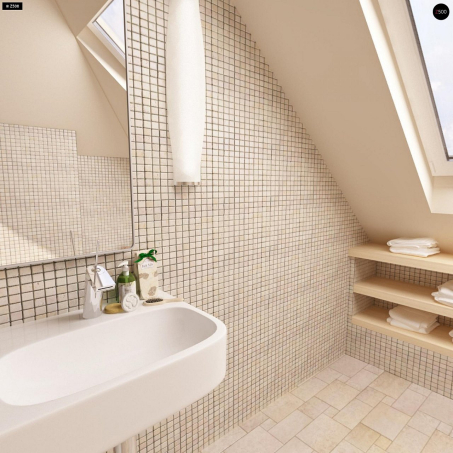 Проект дома U18 k - 21 С мансардным этажом дома в Киеве