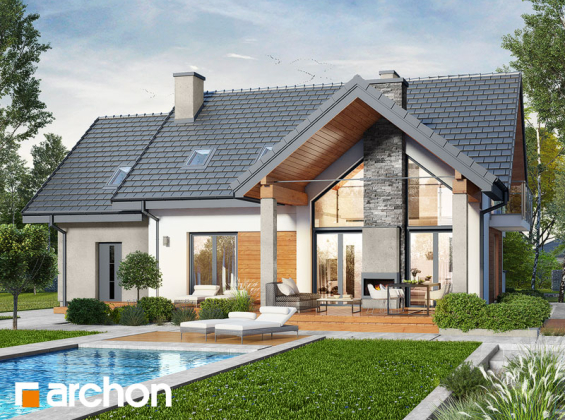 Проект дома Дом в ветиверии