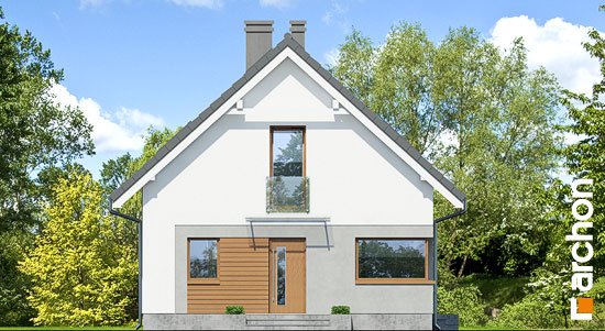 Проект дома Дом в рододендронах 11 (H) - 3 С мансардным этажом дома в Киеве