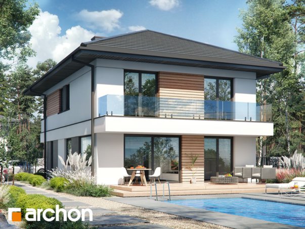 Проект дома Вилла Андреа - 2 Двухэтажные дома в Киеве