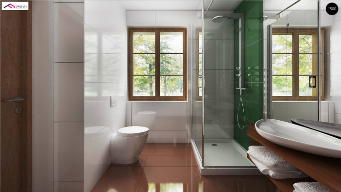 Проект дома U30 L bl - 11 С мансардным этажом дома в Киеве