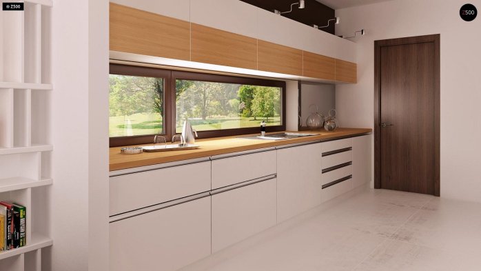 Проект дома Ux50 - 6 С мансардным этажом дома в Киеве