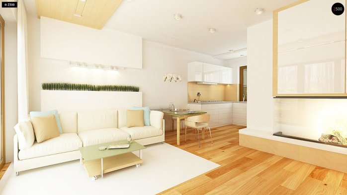 Проект дома U262 - 6 Одноэтажные дома в Киеве