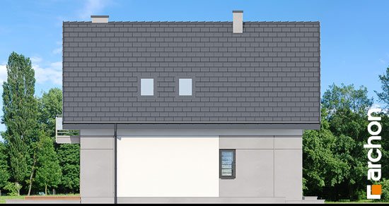Проект дома Дом в топазах - 4 С мансардным этажом дома в Киеве