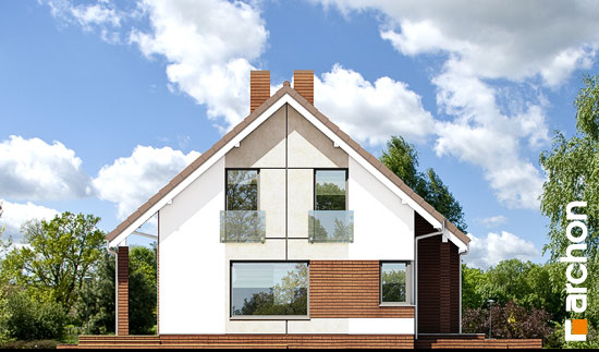 Проєкт будинку Будинок в журавках (Г2) - З мансардним поверхом дома у Києві