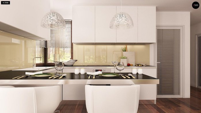 Проект дома U150 - 11 С мансардным этажом дома в Киеве