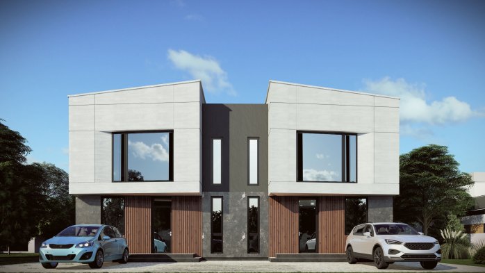 Проект дома DBT 656 - 5 Двухэтажные дома в Киеве