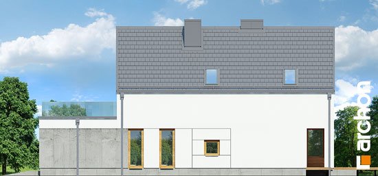 Проект дома Дом под лукумой - 4 С мансардным этажом дома в Киеве