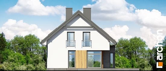 Проект дома Дом под хикорой - 6 С мансардным этажом дома в Киеве