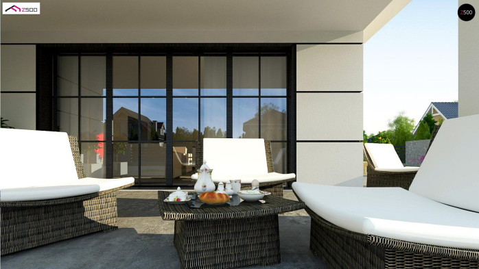 Проєкт будинку U443 - Одноповерхові дома у Києві