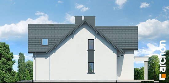 Проект дома Дом в мирабилисах (Г2) - 4 С мансардным этажом дома в Киеве