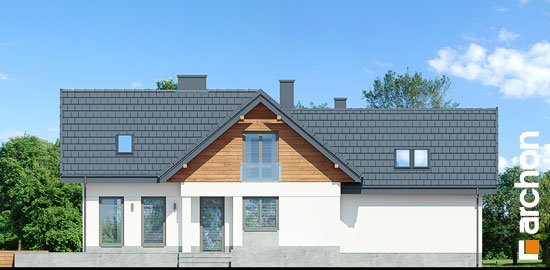 Проект дома Дом в помело (П) - 6 С мансардным этажом дома в Киеве