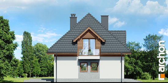 Проект дома Дом в клеверках 3 вер.2 - 5 С мансардным этажом дома в Киеве